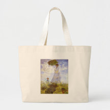 Claude Monet - The Woman With The Parasol Bag