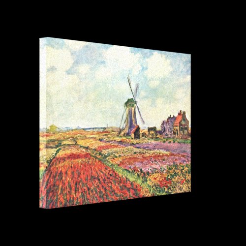 Claude Monet - Tulips from Holland Gallery Wrap Canvas
