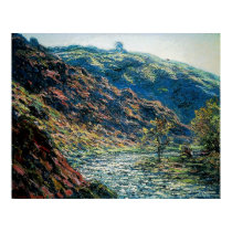 Claude Monet - Valley of the Petite Creuse posters