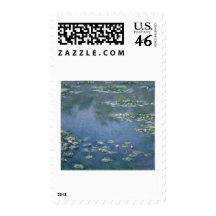 Claude Monet - Water Lilies - 1906 Ryerson Postage Stamps
