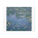 Claude Monet - Water Lilies - 1906 Ryerson postcards by Goozhi Claude Monet - Water Lilies - 1906 Ryerson postcards
