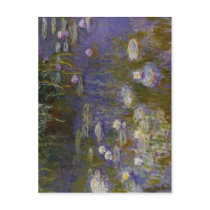 Claude Monet Water-Lilies 1914-1917 Technique Oil postcards by rahulbiswas Claude Monet Water-Lilies 1914-1917 Technique Oil postcards