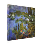 Claude Monet - Water lilies in pond Canvas Prints