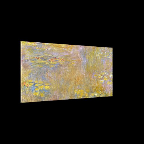 Claude Monet - Water Lilies ( Yellow Nirvana) Gallery Wrapped Canvas