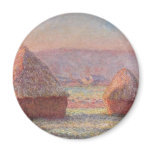Claude Monet - White Frost Sunrise magnets
