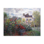 Claude Monet's Garden Postcard