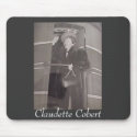 Claudette Cobert mousepads
