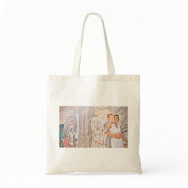 Claudia & Scott's Wedding Tote Tote Bags