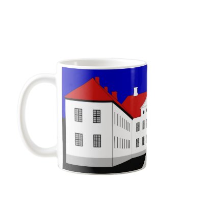 Clausholm Manor House Coffee Mug by lonvig