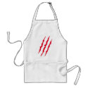 Claw mark aprons by Lazzky Claw mark aprons