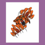 clawing cougar