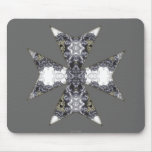 Claws and Fangs Cross Kaleidoscope Mandala Mousepads Claws and Fangs Cross Kaleidoscope Mandala Mousepads
