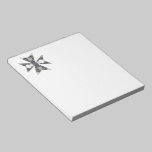 Claws and Fangs Cross Kaleidoscope Mandala notepads