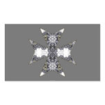 Claws and Fangs Cross Kaleidoscope Mandala Sticker Claws and Fangs Cross Kaleidoscope Mandala Sticker