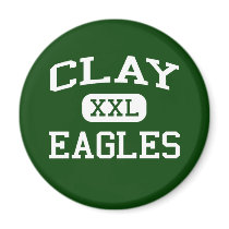 Clay - Eagles - Clay High School - Oregon Ohio magnets by customteamsportswear Clay - Eagles - Clay High School - Oregon Ohio magnets
