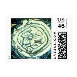Clay Flower Postage Stamps