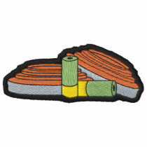 Clay Pigeons and Shells embroidered shirts by ZazzleEmbroidery Clay Pigeons and Shells embroidered shirts