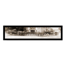 Clayton, NJ Fire Dept Photo 1920 posters