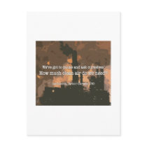 Clean Air postcards by Chorlton Clean Air postcards