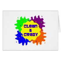 Clean and Crazy Cards