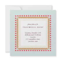 Clean and Elegant Invitation