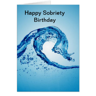 Sobriety Birthday Cards, Sobriety Birthday Card Templates, Postage ...