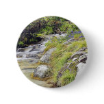 Clean Cold Stream In High Tatras In Slovakia Pinback Button