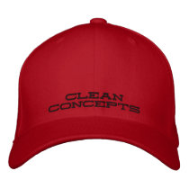 CLEAN CONCEPTS embroidered hats by cleanconcepts CLEAN CONCEPTS embroidered hats
