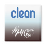 clean/dirty dishwasher/laundry magnets