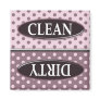 Clean Dirty Dishwasher magnet
