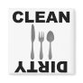 Clean Dirty Dishwasher magnet