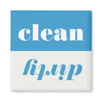 Clean Dirty Indicator Dishwasher Magnet