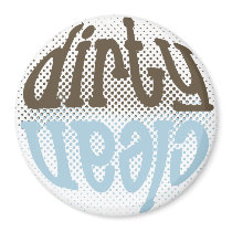Clean Dirty Magnet 1 by ThreadHeadLTD Clean Dirty Magnet 1
