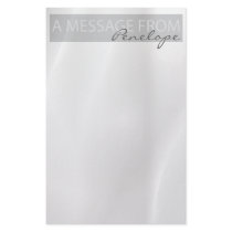 Clean Elegant Pale Gray Notepad stationery by sharpattack Clean Elegant Pale Gray Notepad stationery