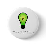 Clean Energy Bulb - Button
