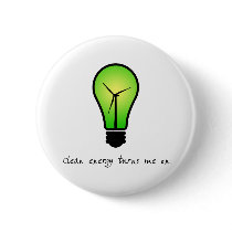 Clean Energy Bulb - Button