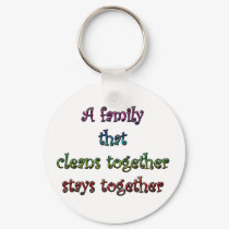 Clean Family keychains by Funnygirl686 Clean Family keychains