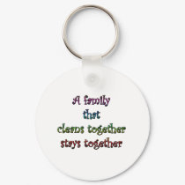 Clean Family keychains by Funnygirl686 Clean Family keychains