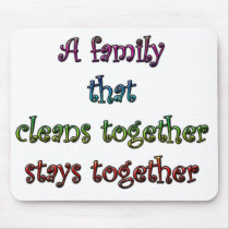 Clean Family mousepads