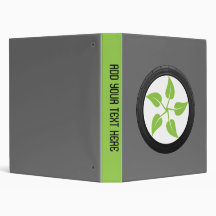 Clean Green Power 3 Ring Binders