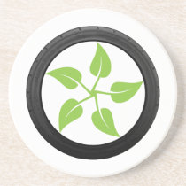 Clean Green Power coasters