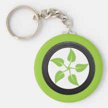 Clean Green Power Key Chains