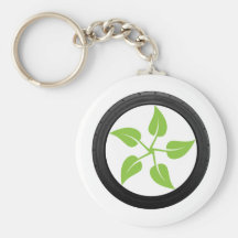Clean Green Power Key Chains