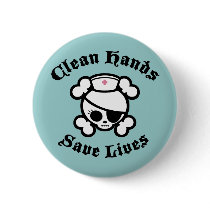 Clean Hands Pins