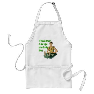 Clean House. . . Boring Life Apron