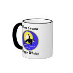 Clean Oceans Happy Whales Mug