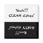 Clean Or Dirty Dishes Magnet
