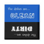Clean or Dirty Dishwasher Magnet