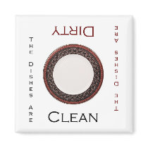 Clean or Dirty Dishwasher Magnet