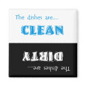 Clean or Dirty Dishwasher Magnet